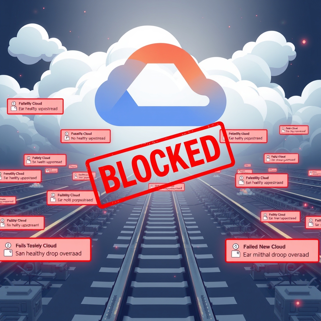 Railway hizmet kesintisi ve Google Cloud engeli nedeniyle yaşanan sistem sorunları.