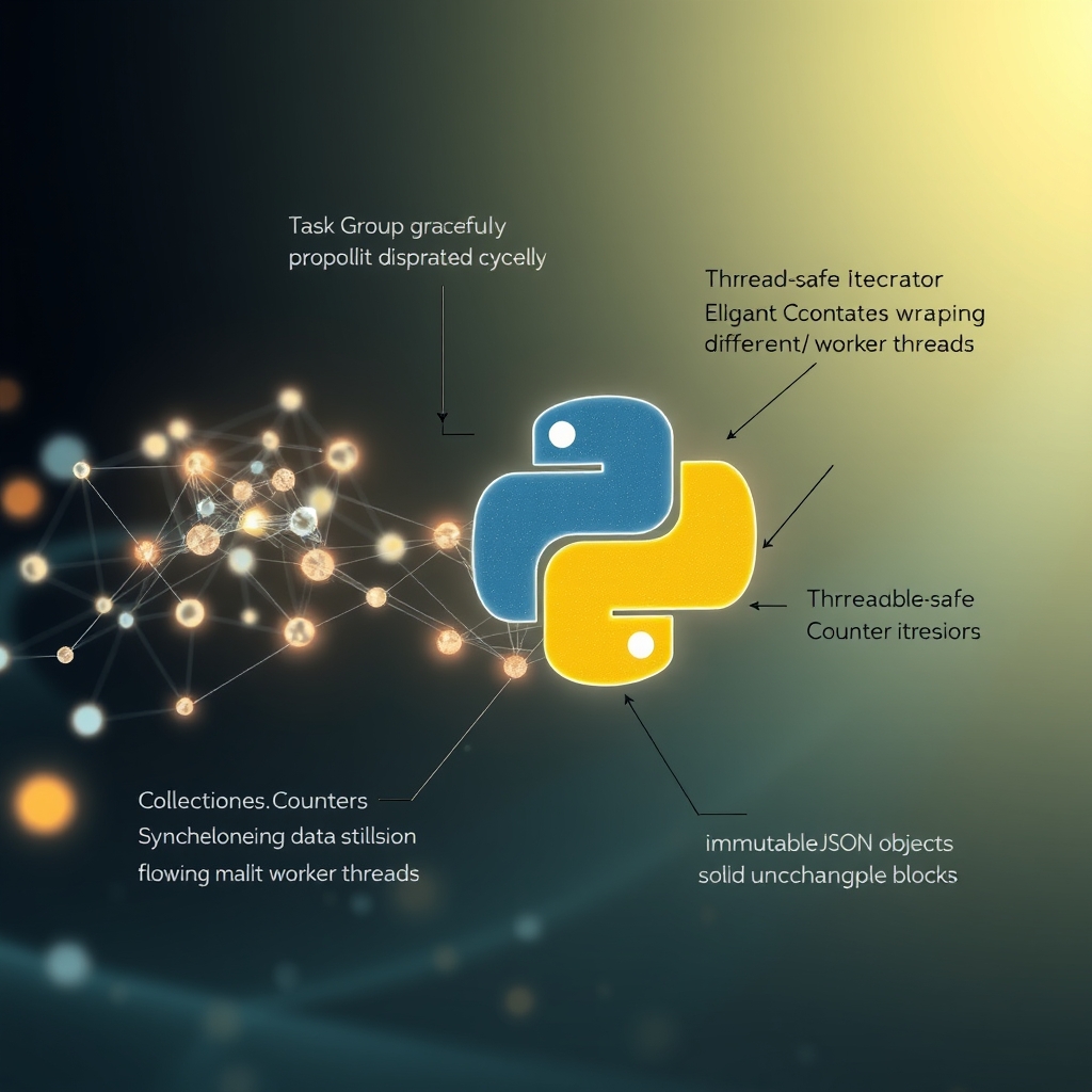 Python 3.15'in az bilinen özellikleri: Asyncio TaskGroup iptali, geliştirilmiş bağlam yöneticileri ve iş parçacığı güvenli yineleyiciler.