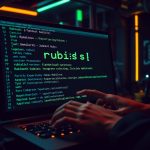 Rubish shell arayüzü, Ruby kod entegrasyonu ve method zincirleme özelliklerini gösteriyor.