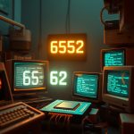 Microsoft 6502 BASIC kodunun açık kaynak yayınlandığını vurgulayan, retro bilgisayarları ve 6502 işlemcisini gösteren görsel.