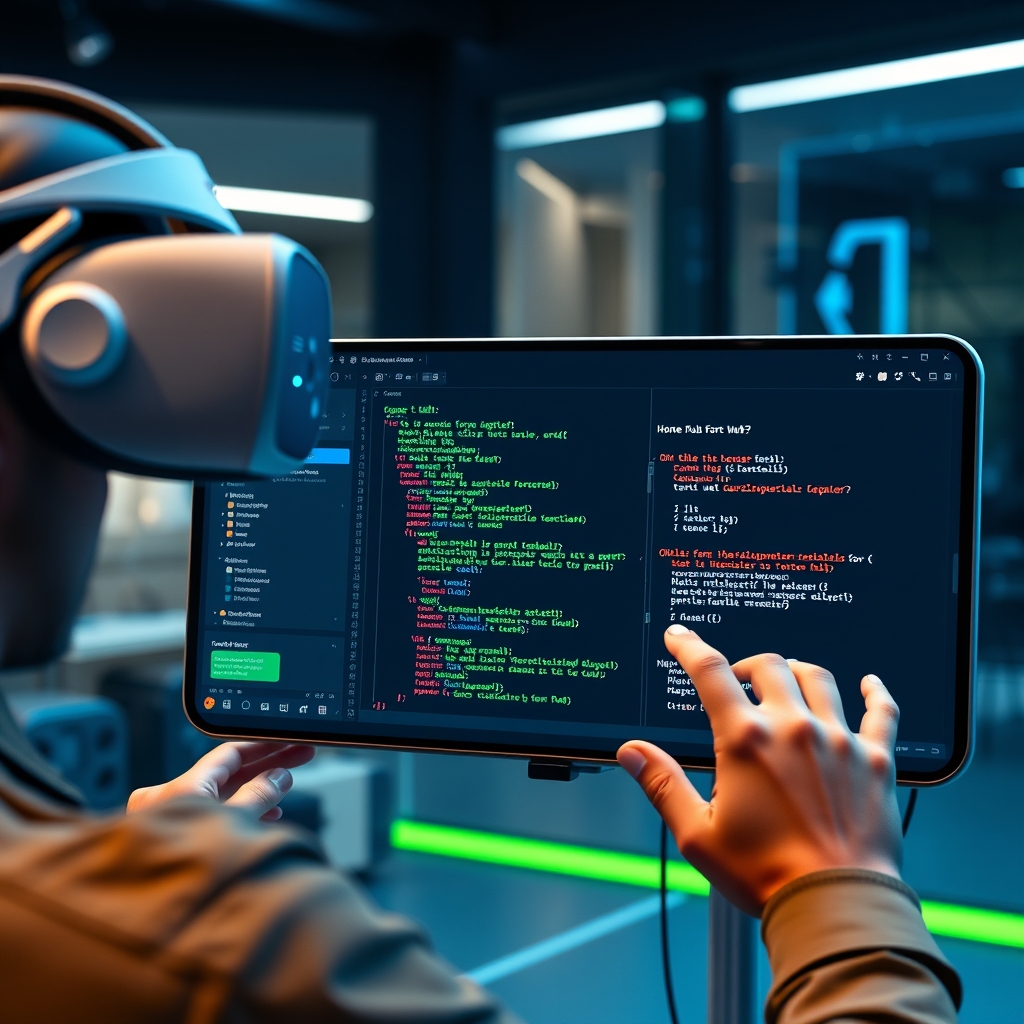 Quest geliştirici araçlarının Portal cihazlarda kullanılmasıyla oluşturulan akıllı ev merkezini gösteren bir arayüz.