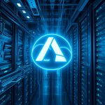 Azure Linux 4.0 logosu, Microsoft'un ilk genel amaçlı Linux dağıtımının Azure bulut altyapısında çalışmasını temsil ediyor.