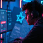 İsrail ve Orta Doğu'daki oyuncuların Steam P2P ağ sorunları nedeniyle yaşadığı yüksek gecikme sorununu gösteren bir görsel.