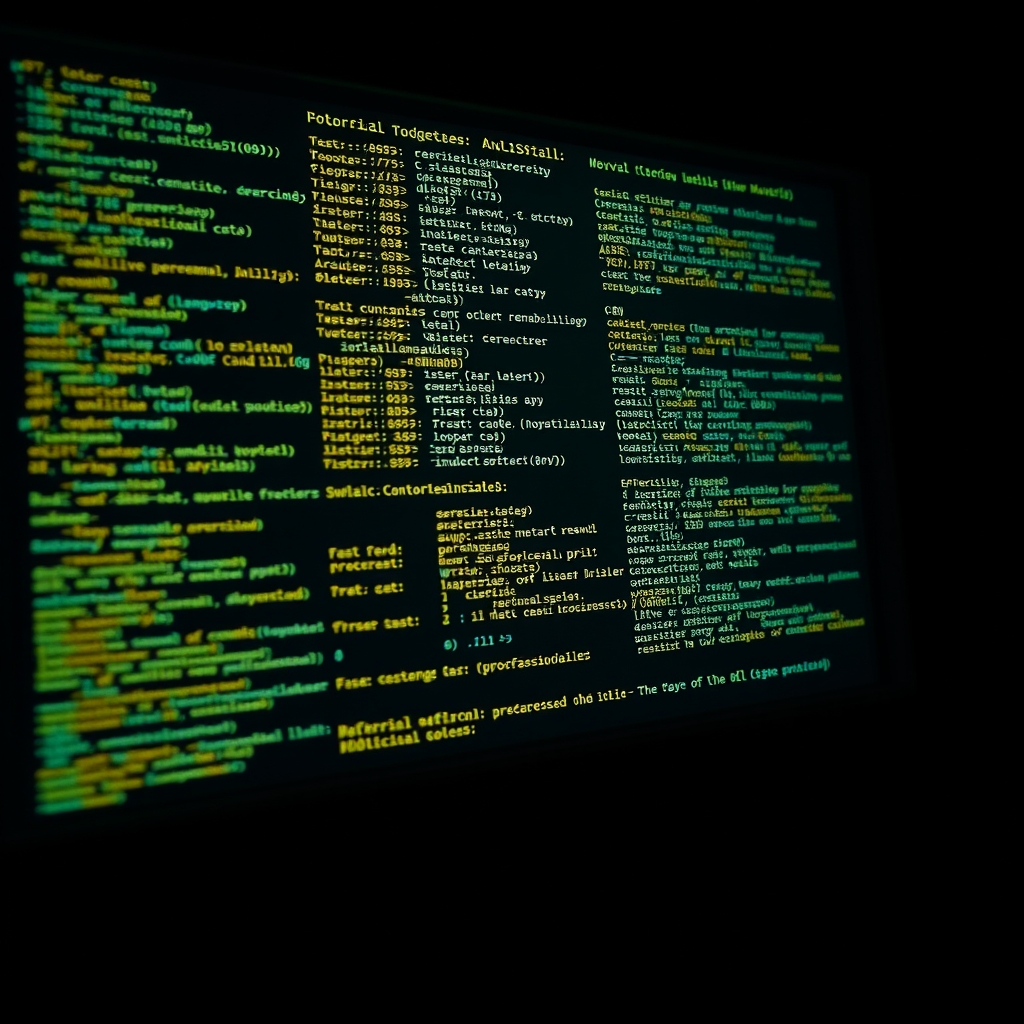29. IOCCC 2025 Uluslararası Obfuscated C Kodu Yarışması'nın karmaşık kodlarını gösteren bir ekran görüntüsü.