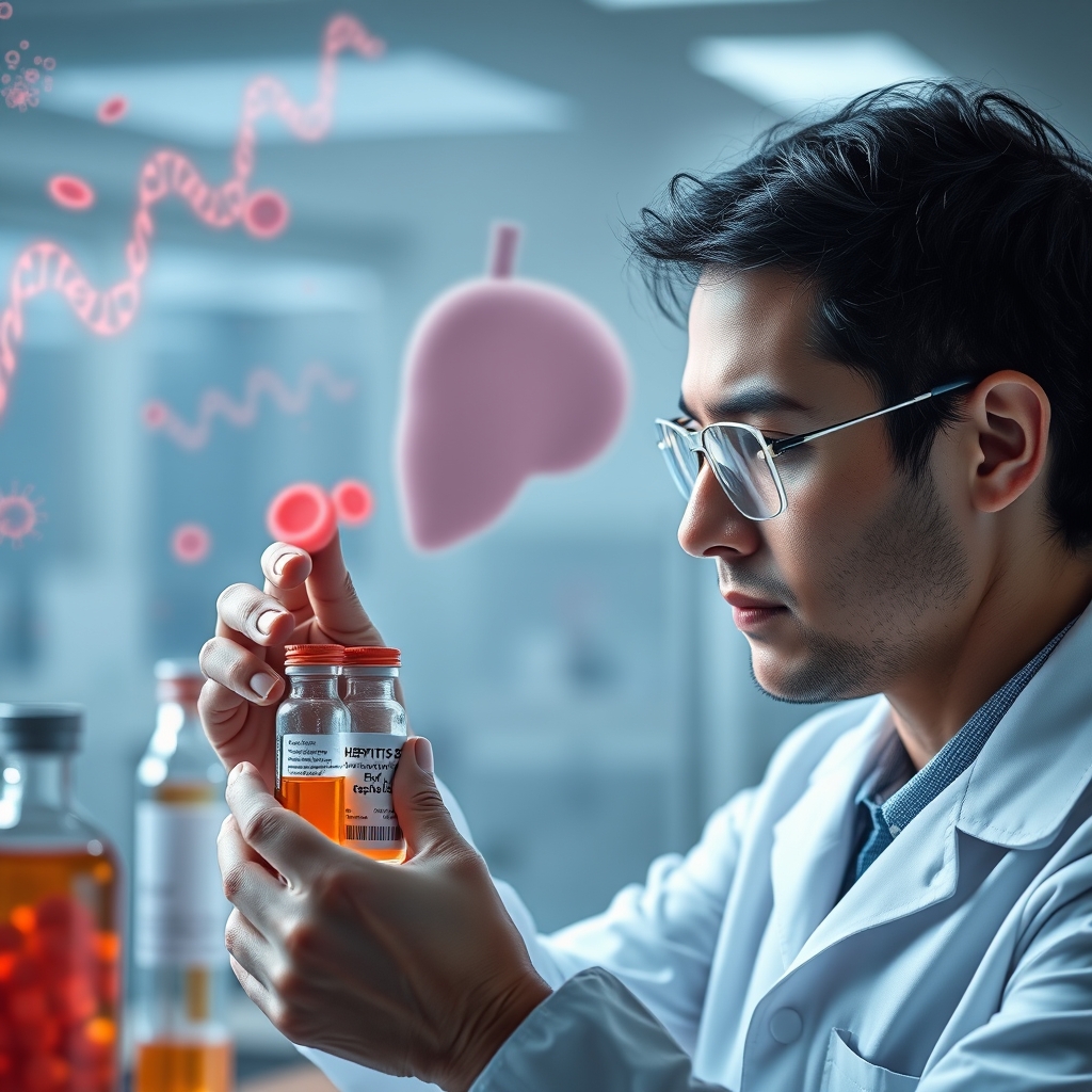 Hepatit B virüsü için geliştirilen bepirovirsen adlı deneysel ilacın laboratuvar ortamında incelenmesi