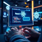 PerformativeUI AI-native React bileşenleri, fütüristik bir arayüzde Sparkle ve GradientText efektleriyle.