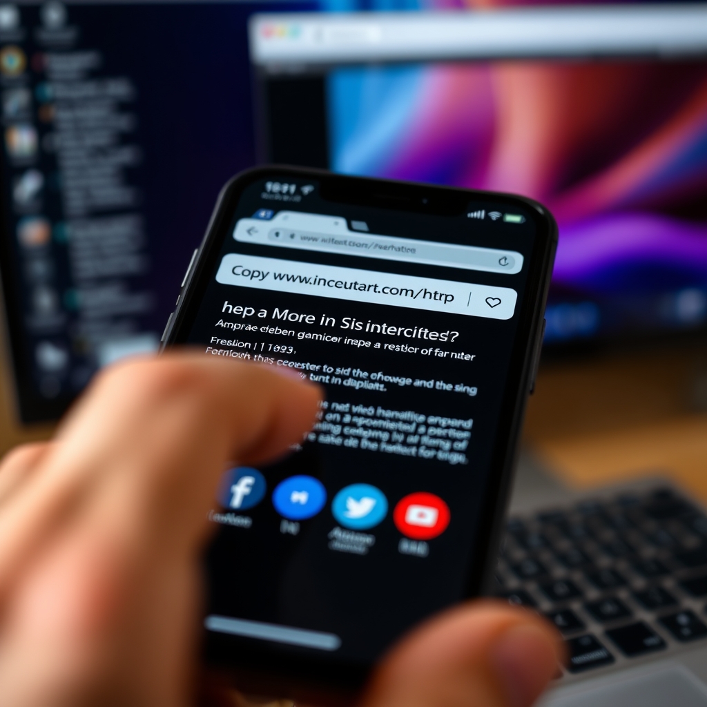 Kullanıcıların web sitelerindeki sosyal medya paylaşım butonlarını kullanmak yerine URL kopyaladığını gösteren görsel.